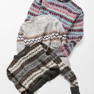 Urban renewal cropped knit sweater